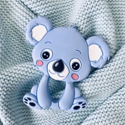 Gryzak Silikonowy Koala Blue